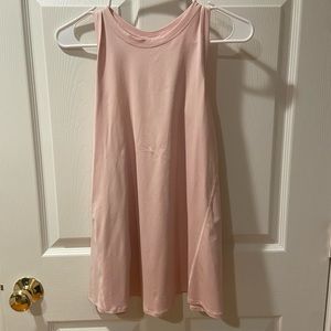 LULULEMON All Tied Up Tank Top size 8 color pink mist
